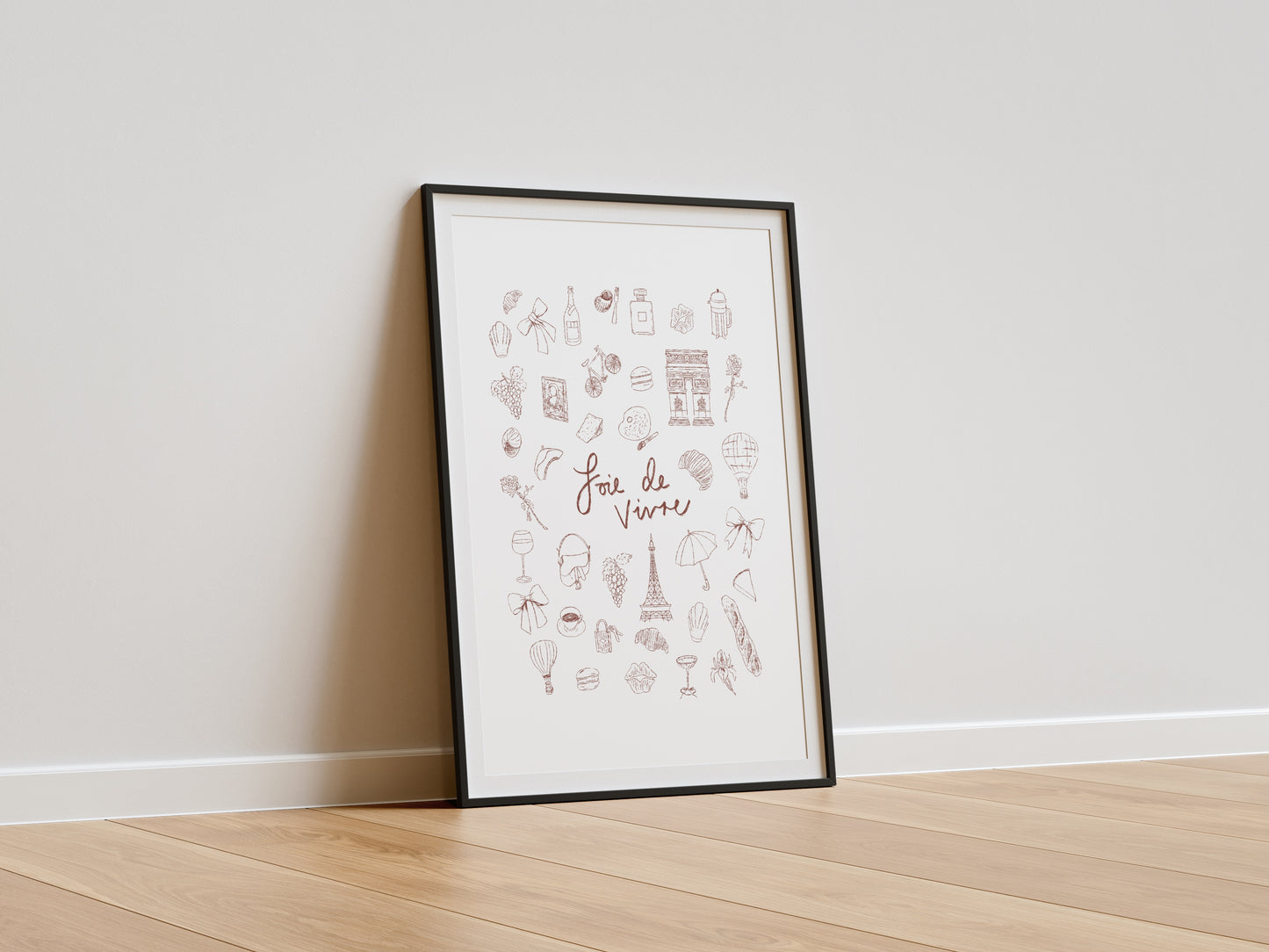 JOIE DE VIVRE PRINT