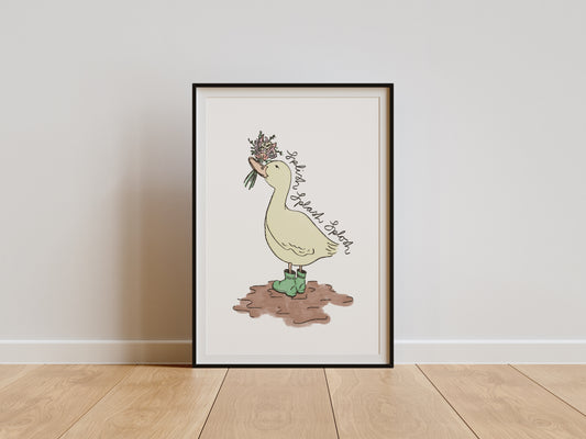 SPLISH SPLASH SPLOSH PRINT