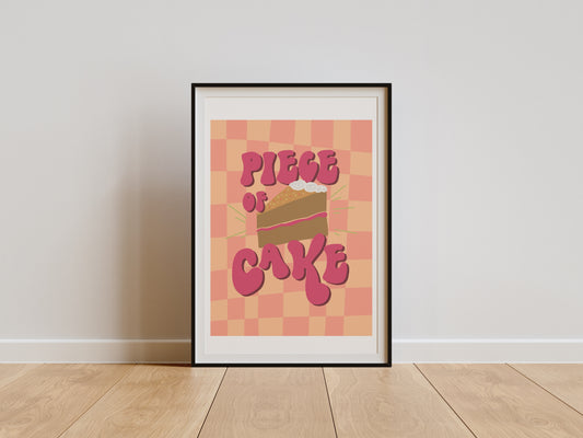 PIECE OF CAKE PRINT