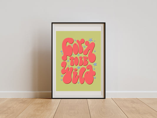 BORN TO BE WILD PRINT