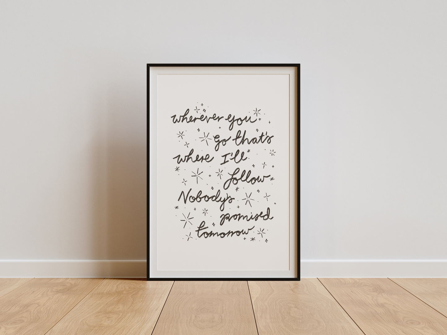DIE WITH A SMILE PRINT