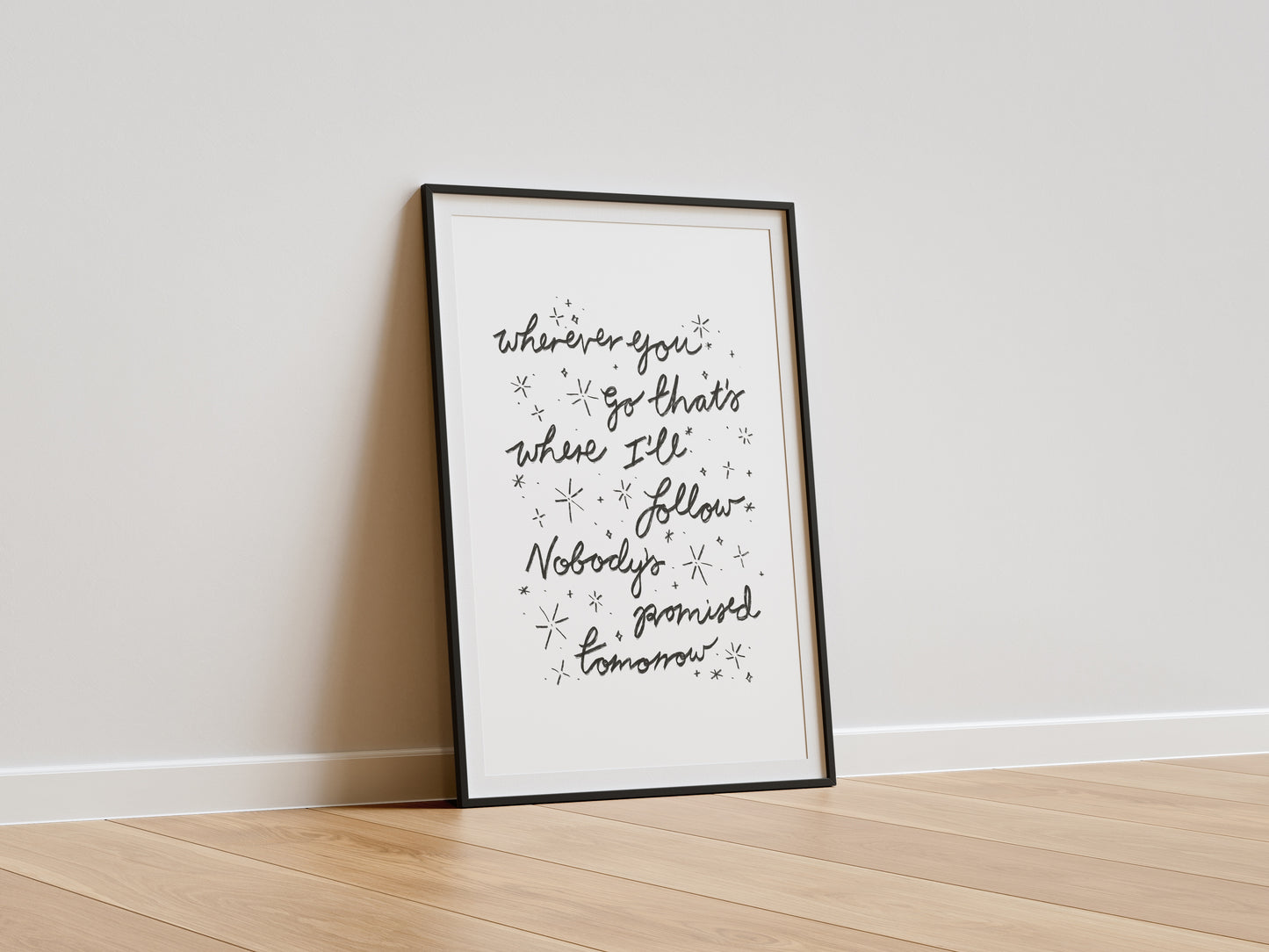 DIE WITH A SMILE PRINT
