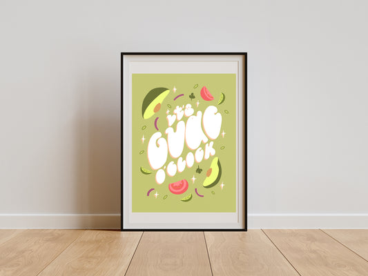 IT'S GUAC O'CLOCK PRINT