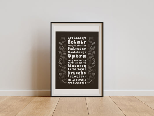 PASTRY LIST PRINT
